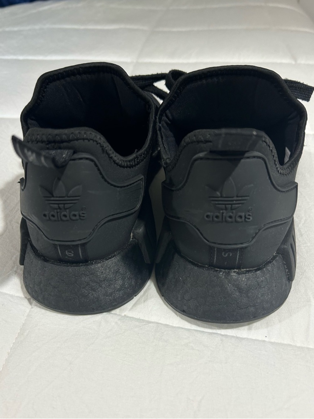 adidas black shoe men’s size 12 - Picture 4 of 8